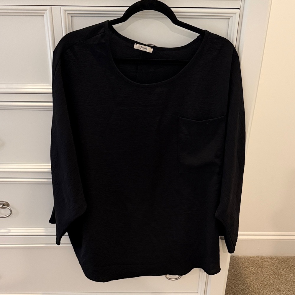 JODIFL Black Long Sleeve Top